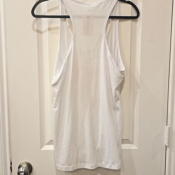 Trashy Cowgirl Sweet Cherry Pie Slashed Racerback Tank Top - Picture 3 of 4